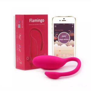 AA-154: Magic Motion Flamingo ไข่สั่นไร้สาย ควบคุมทางไกลผ่าน APP โทรศัพท์สมาร์ทโฟน